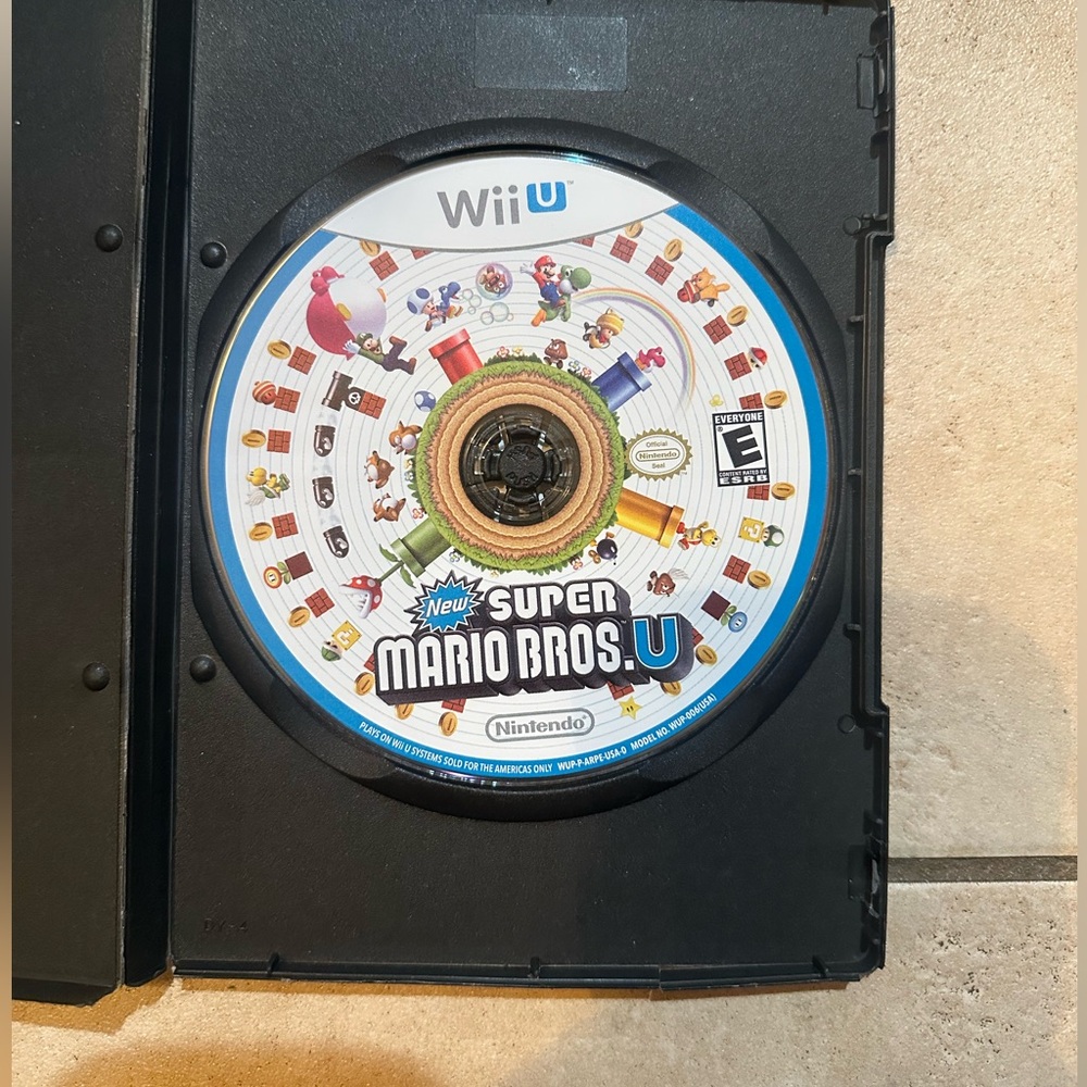 Nintendo Wii U games 3 games